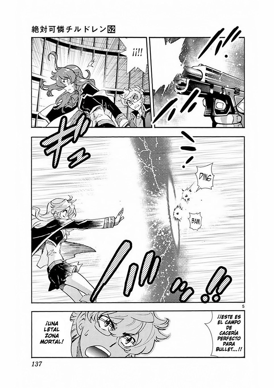 Zettai Karen Children Capitulo 504: Hasta Que La Ultima Arma Sea Disparada (2) página 5