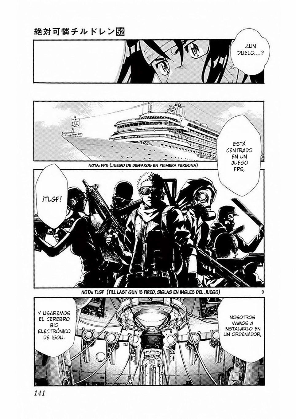 Zettai Karen Children Capitulo 504: Hasta Que La Ultima Arma Sea Disparada (2) página 9