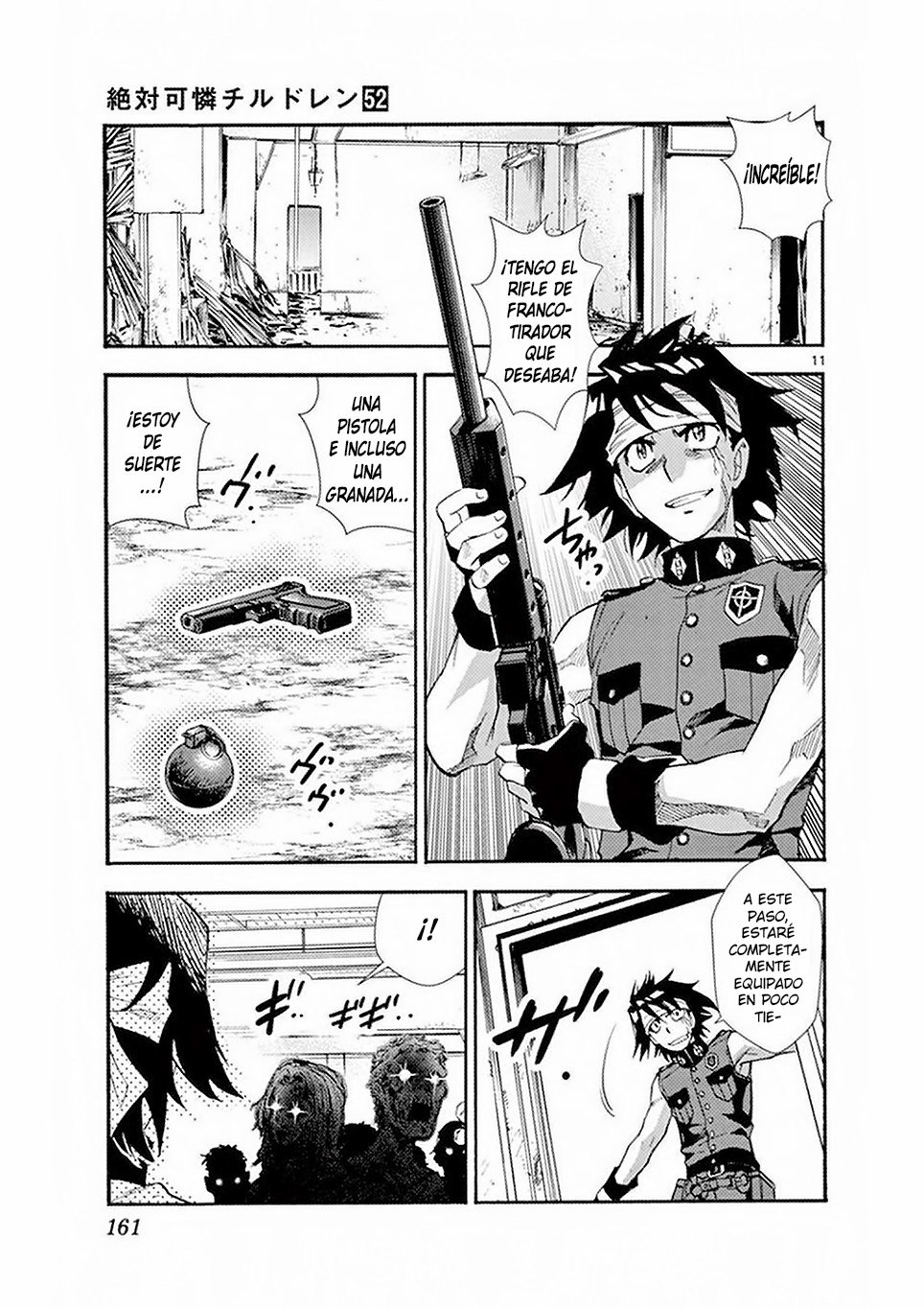 Zettai Karen Children Capitulo 505: Hasta Que La Ultima Arma Sea Disparada (3) página 11