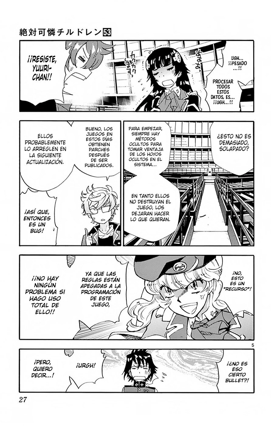 Zettai Karen Children Capitulo 508: Hasta Que La Ultima Arma Sea Disparada (6) página 3