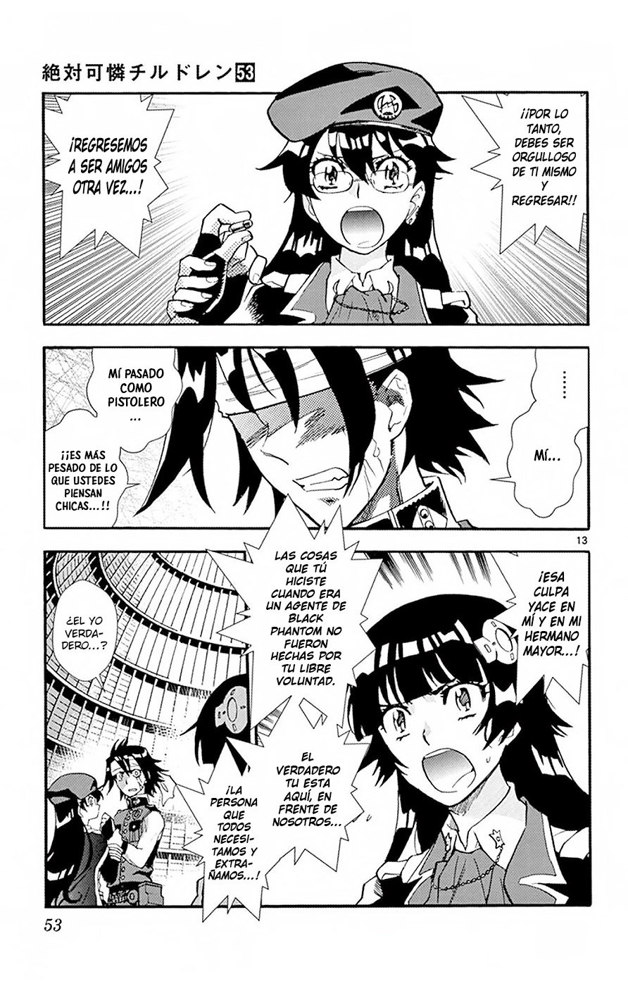 Zettai Karen Children Capitulo 509: Hasta Que La Ultima Arma Sea Disparada (7) página 13