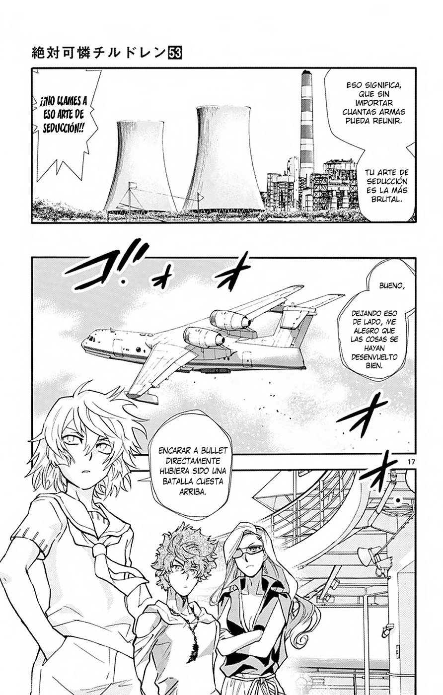 Zettai Karen Children Capitulo 509: Hasta Que La Ultima Arma Sea Disparada (7) página 16