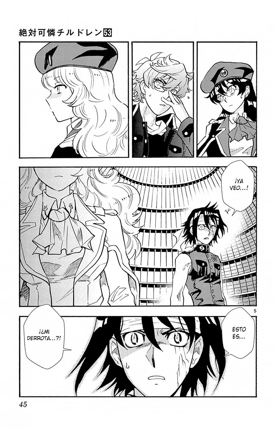 Zettai Karen Children Capitulo 509: Hasta Que La Ultima Arma Sea Disparada (7) página 5