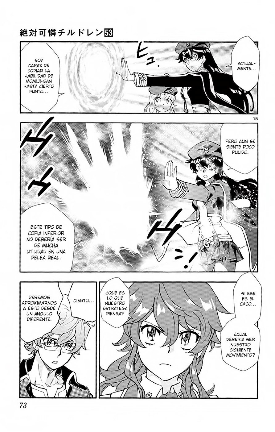 Zettai Karen Children Capitulo 510: Children A Través Del Espejo (1) página 15