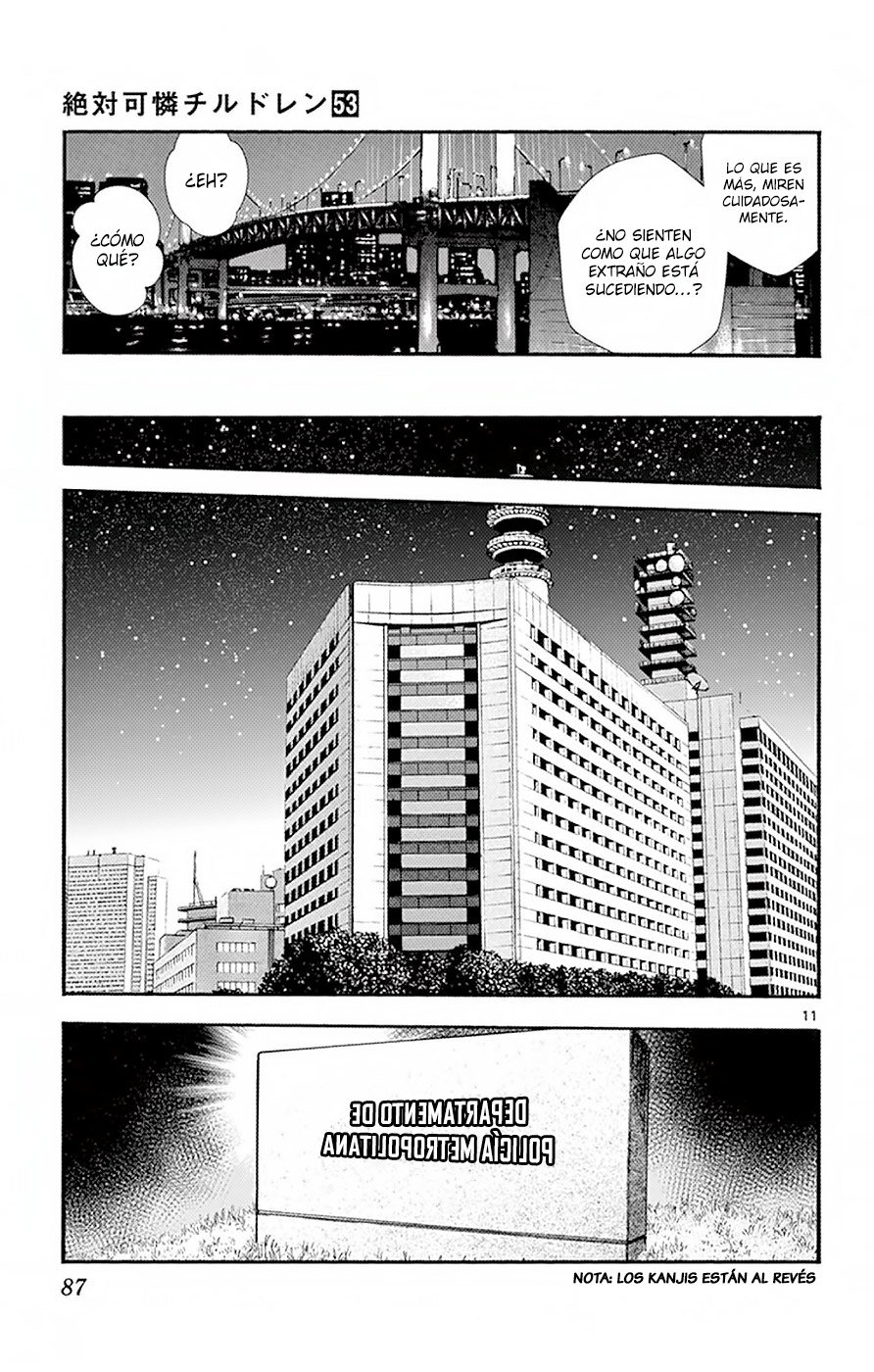 Zettai Karen Children Capitulo 511: Children A Través Del Espejo (2) página 11