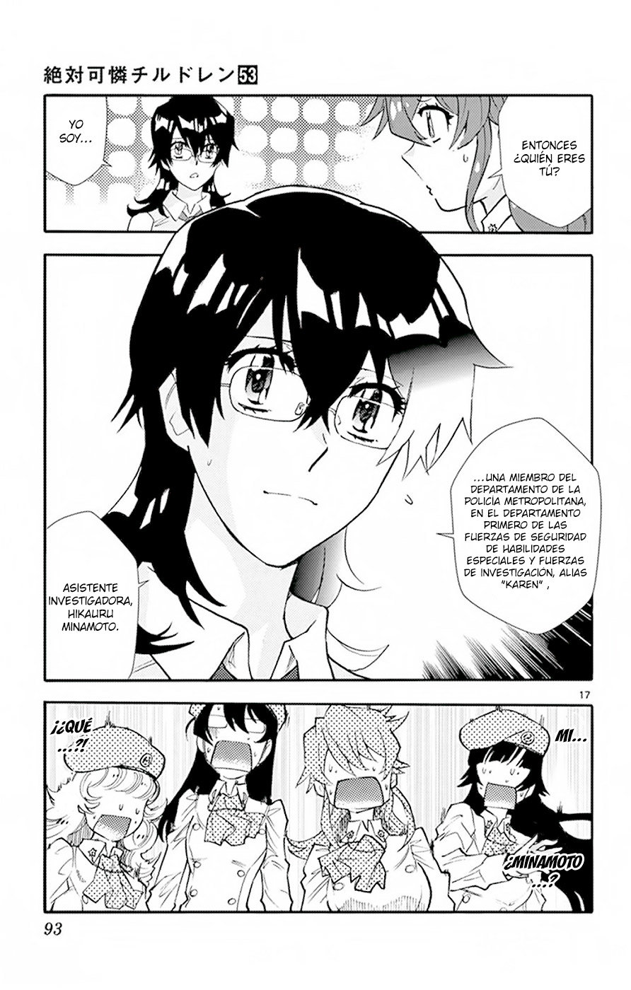 Zettai Karen Children Capitulo 511: Children A Través Del Espejo (2) página 17