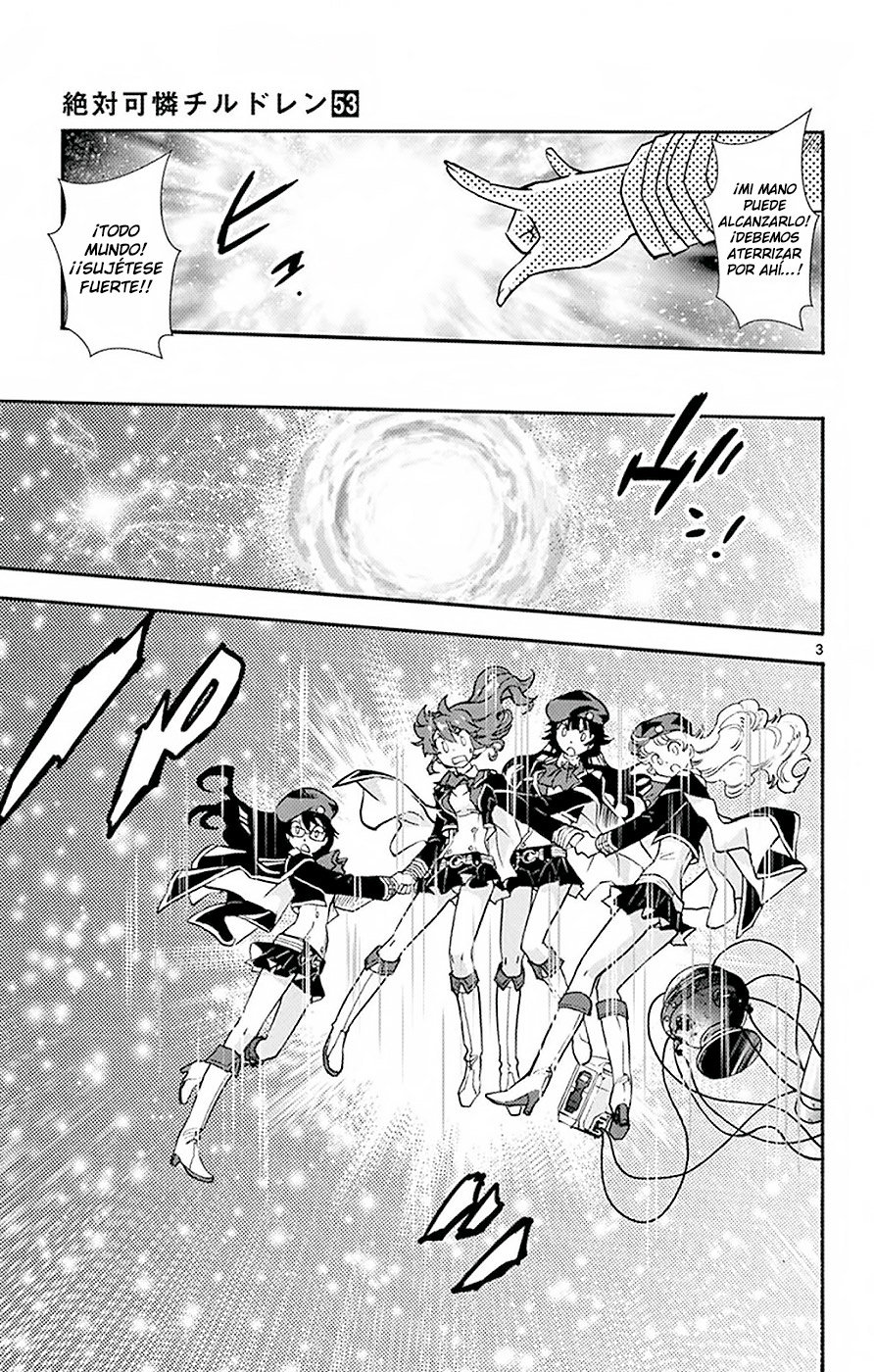 Zettai Karen Children Capitulo 511: Children A Través Del Espejo (2) página 3