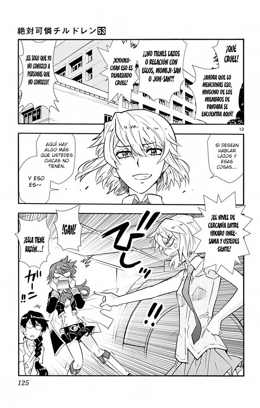 Zettai Karen Children Capitulo 513: Children A Través Del Espejo (4) página 13