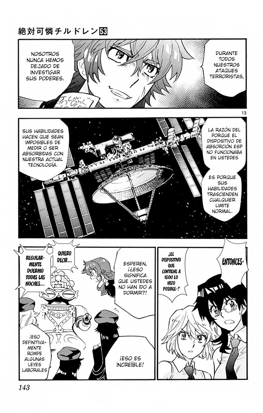 Zettai Karen Children Capitulo 514: Children A Través Del Espejo (5) página 13