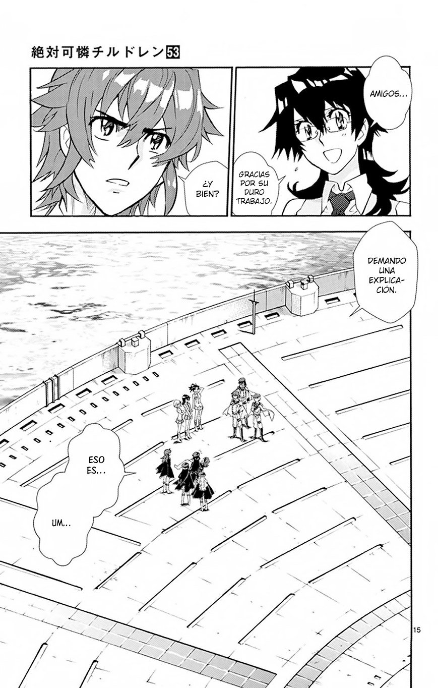 Zettai Karen Children Capitulo 516: Children A Través Del Espejo (7) página 15