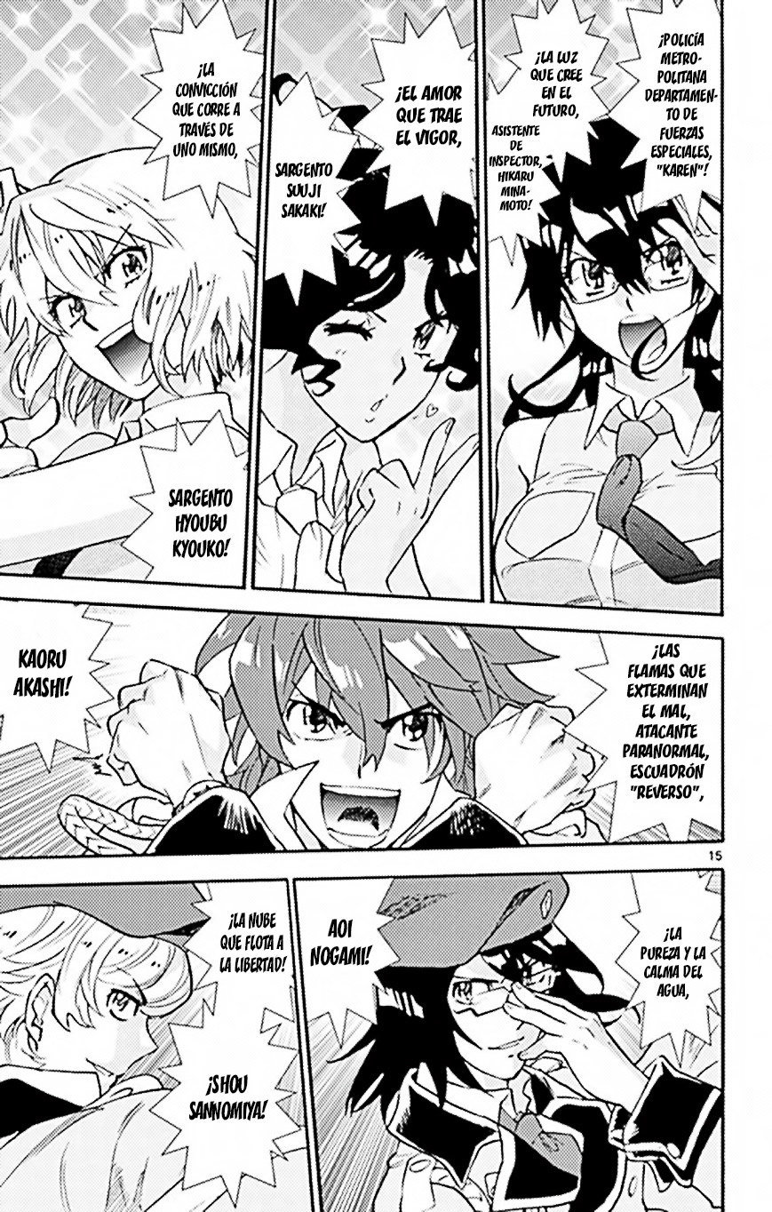Zettai Karen Children Capitulo 518: Children A Través Del Espejo (9) página 15