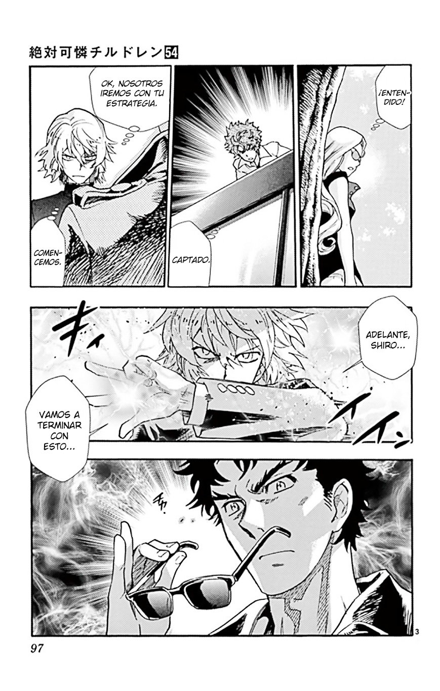 Zettai Karen Children Capitulo 522: Hermanos Obscuros (2) página 3