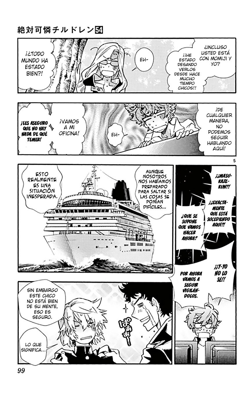 Zettai Karen Children Capitulo 522: Hermanos Obscuros (2) página 5