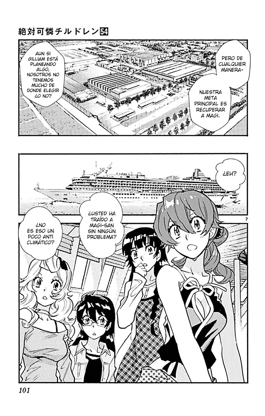 Zettai Karen Children Capitulo 522: Hermanos Obscuros (2) página 7