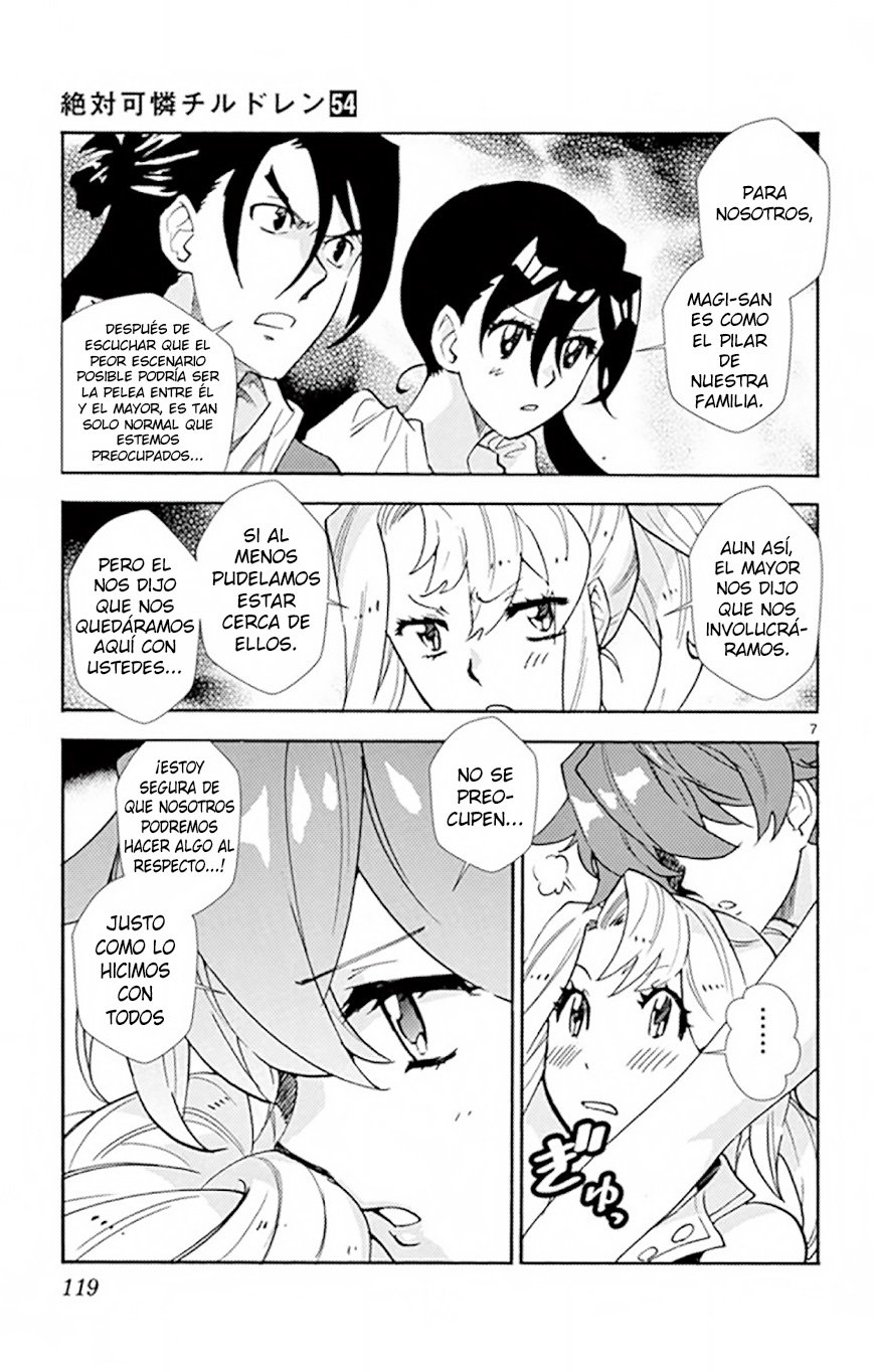 Zettai Karen Children Capitulo 523: Hermanos Obscuros (3) página 7