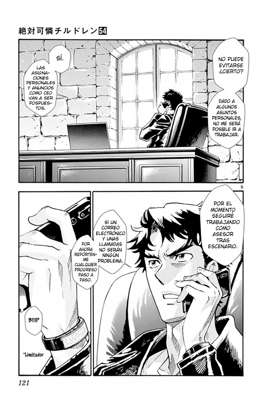 Zettai Karen Children Capitulo 523: Hermanos Obscuros (3) página 9