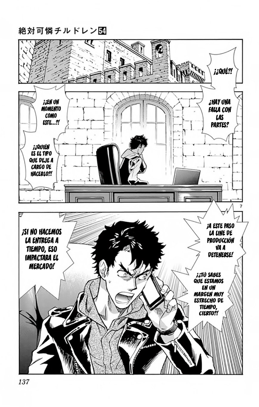 Zettai Karen Children Capitulo 524: Hermanos Obscuros (4) página 7