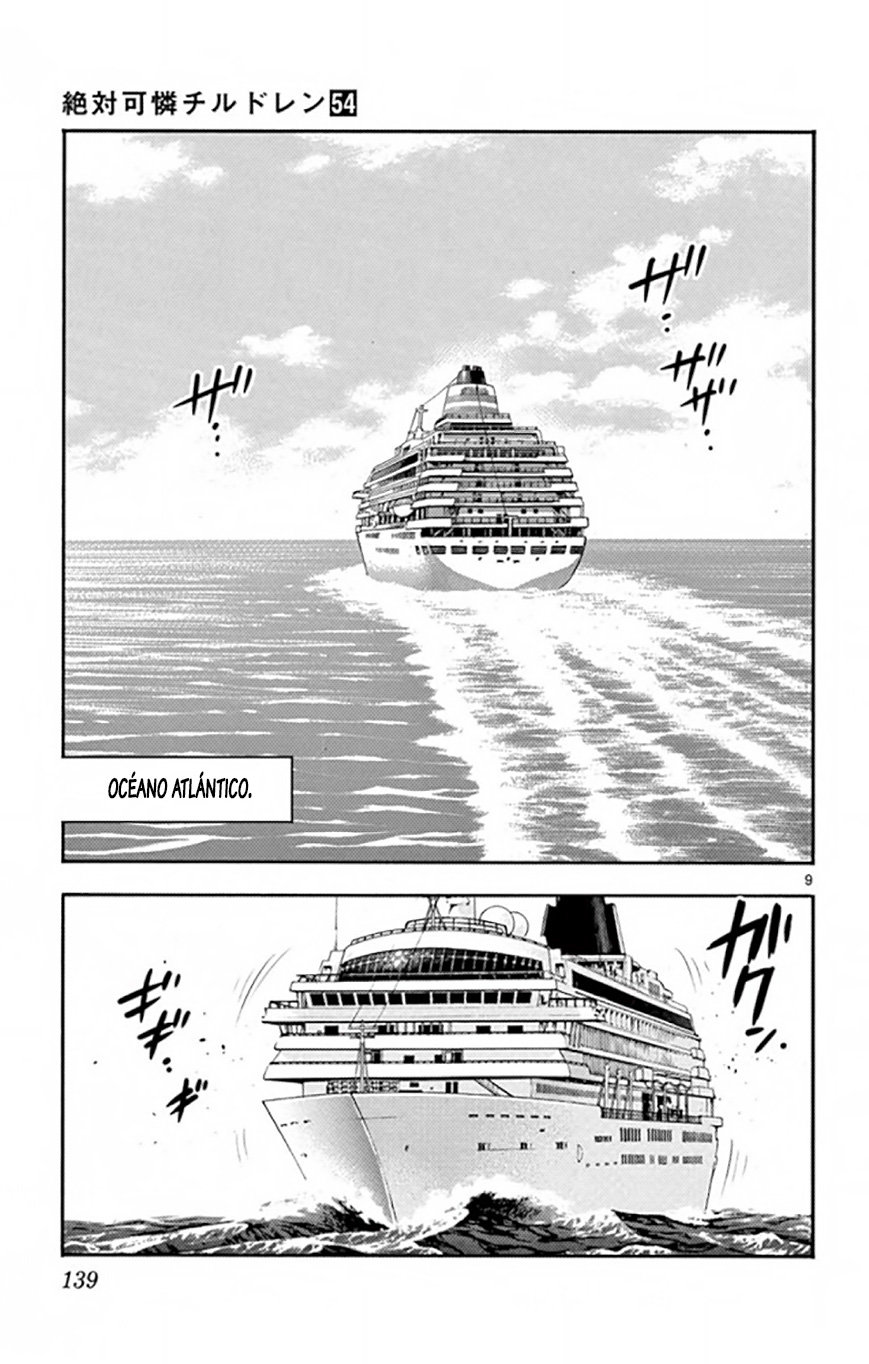 Zettai Karen Children Capitulo 524: Hermanos Obscuros (4) página 9