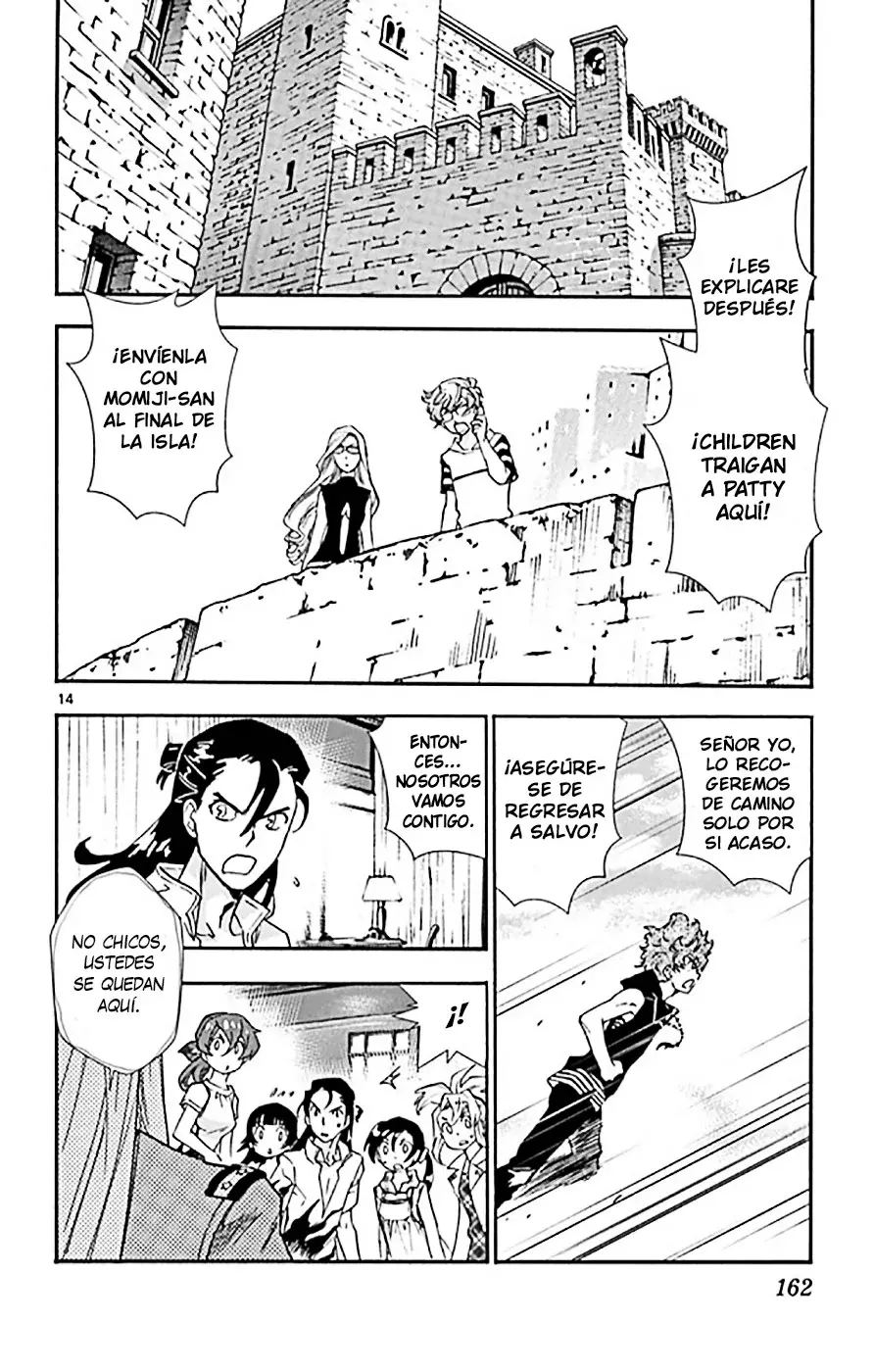 Zettai Karen Children Capitulo 525: Hermanos Obscuros (5) página 14