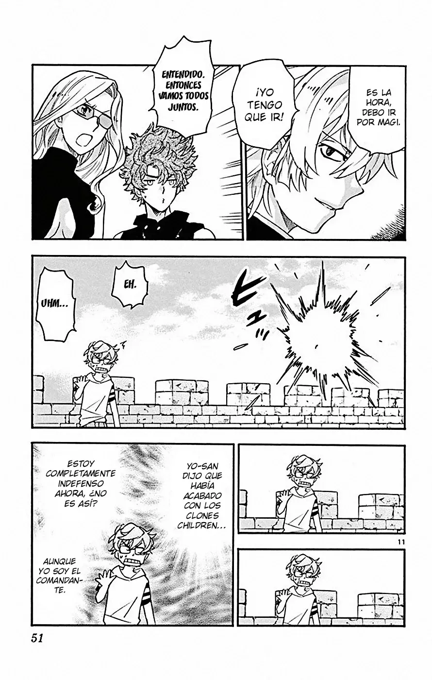 Zettai Karen Children Capitulo 529: Hermanos Obscuros (9) página 10