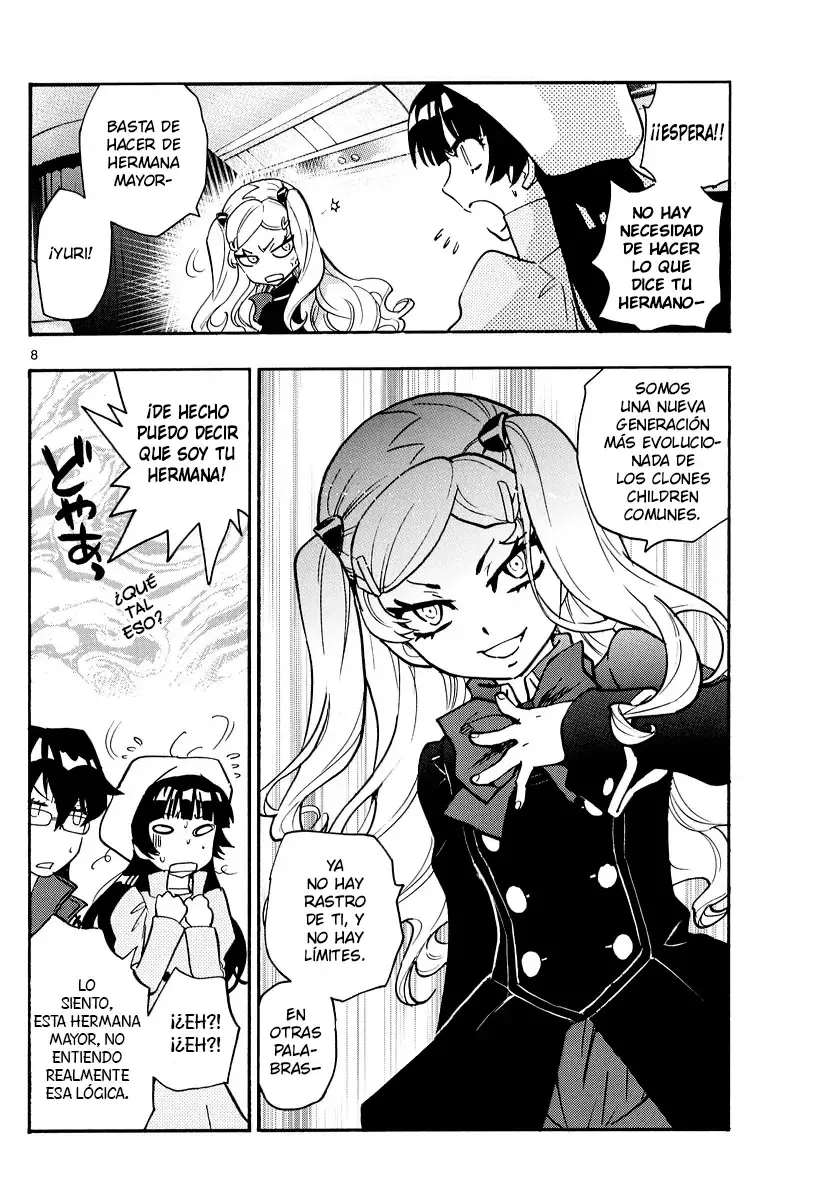 Zettai Karen Children Capitulo 536: Cazador De Cabezas (6) página 8