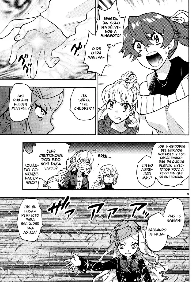 Zettai Karen Children Capitulo 536: Cazador De Cabezas (6) página 9
