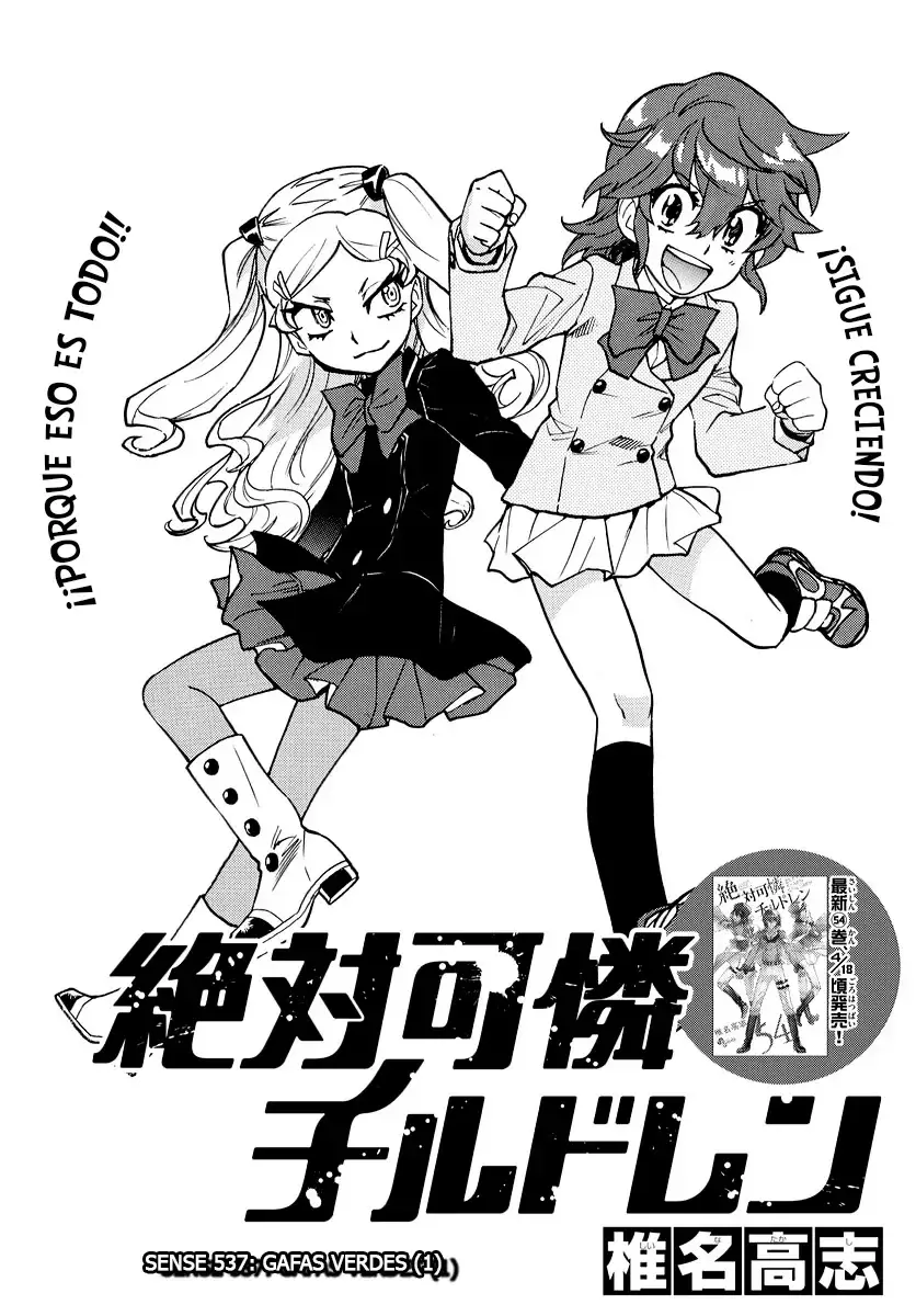 Zettai Karen Children Capitulo 537: Gafas Verdes (1) página 4