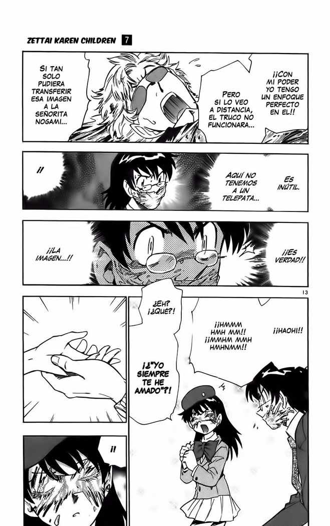 Zettai Karen Children Capitulo 56 página 13