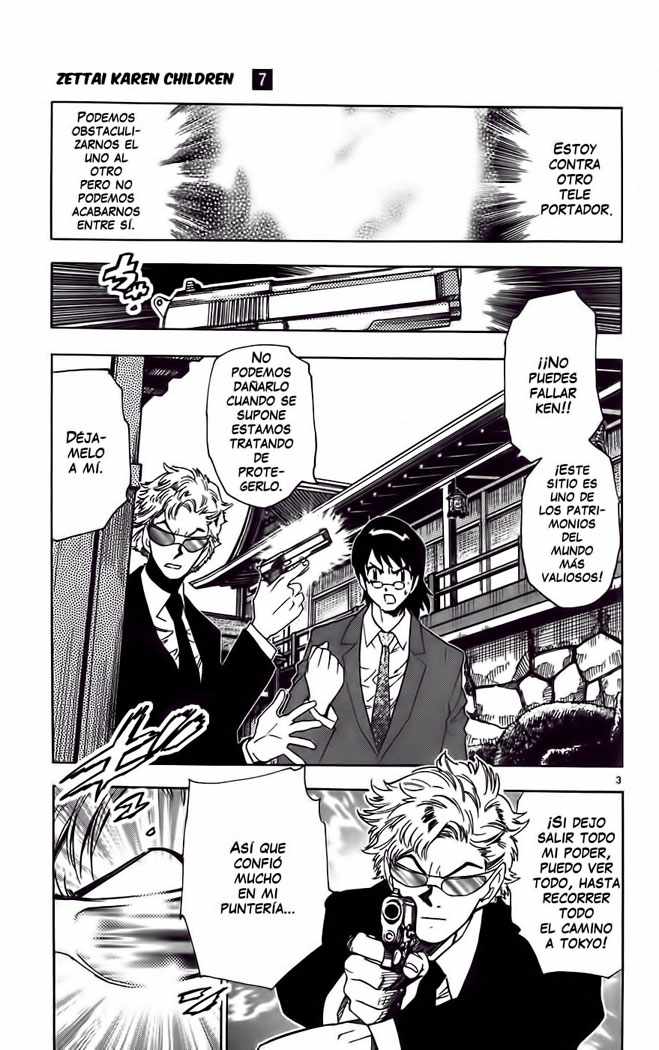 Zettai Karen Children Capitulo 56 página 3