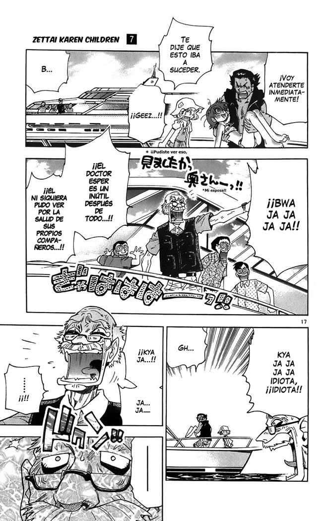 Zettai Karen Children Capitulo 59 página 17