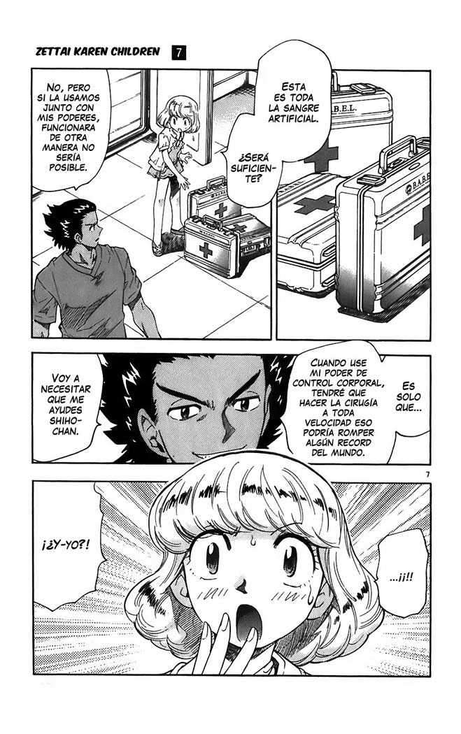 Zettai Karen Children Capitulo 60 página 8