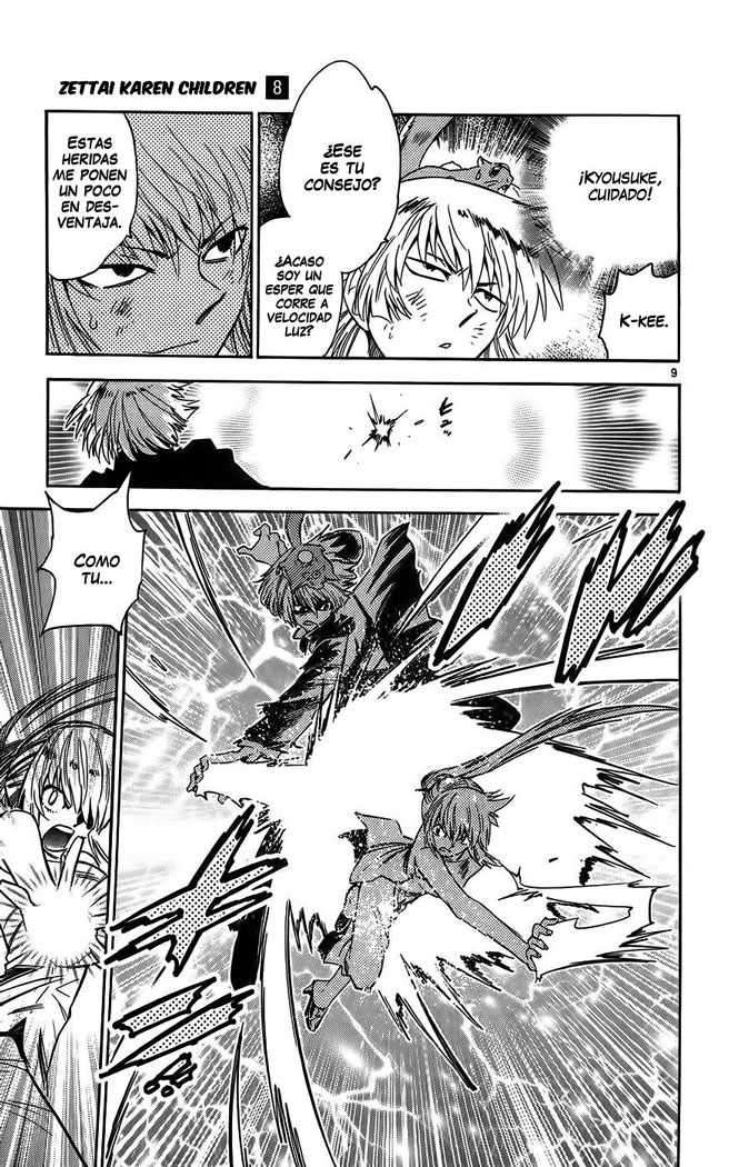 Zettai Karen Children Capitulo 70 página 10