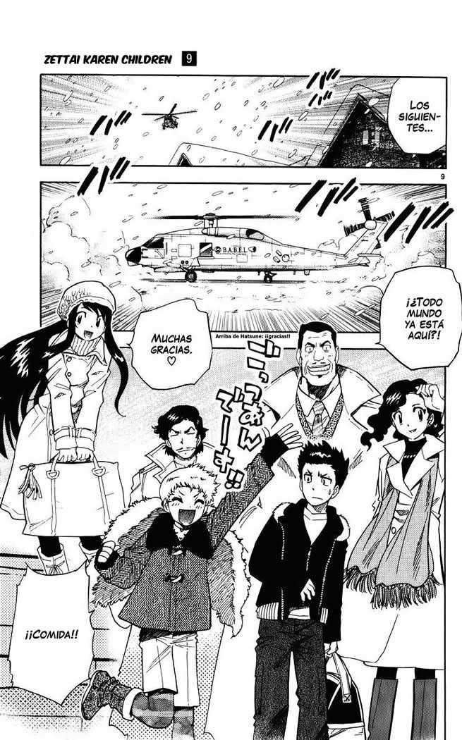 Zettai Karen Children Capitulo 76 página 10