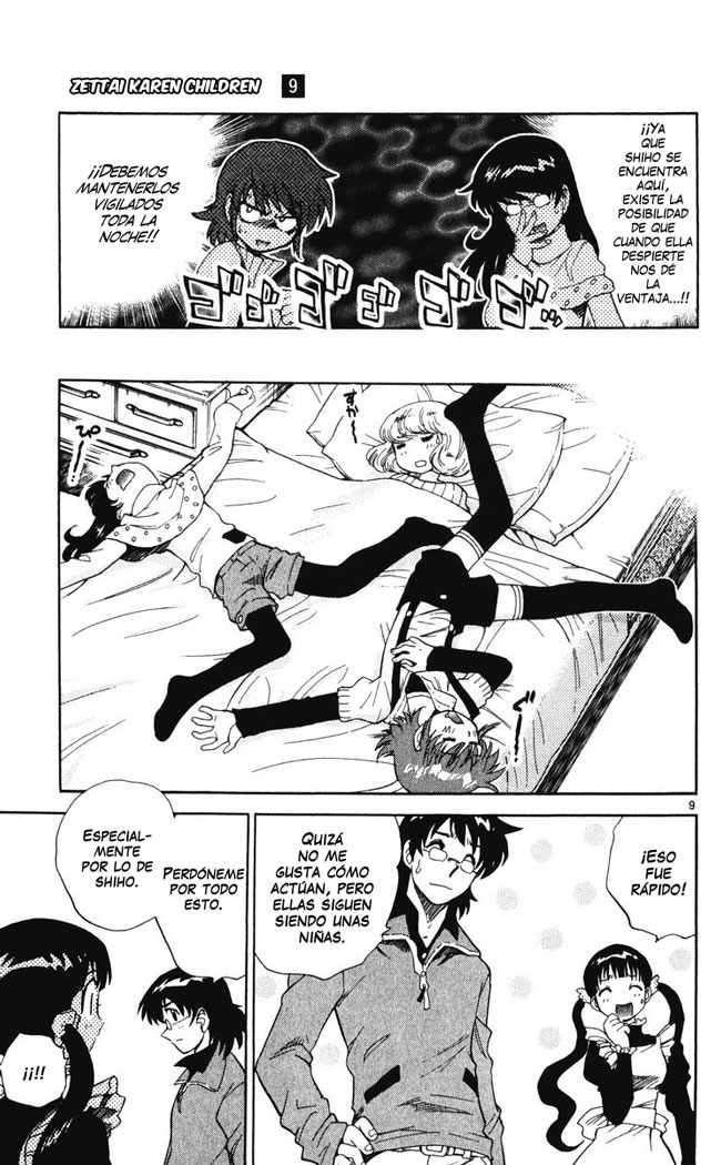 Zettai Karen Children Capitulo 77 página 10