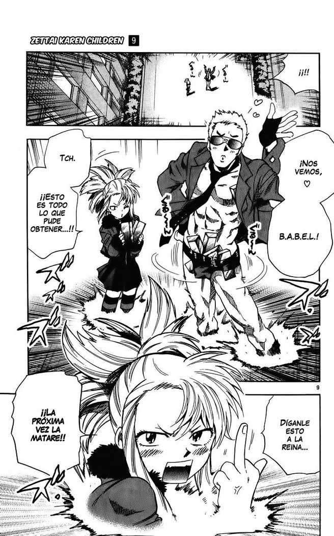 Zettai Karen Children Capitulo 80 página 9