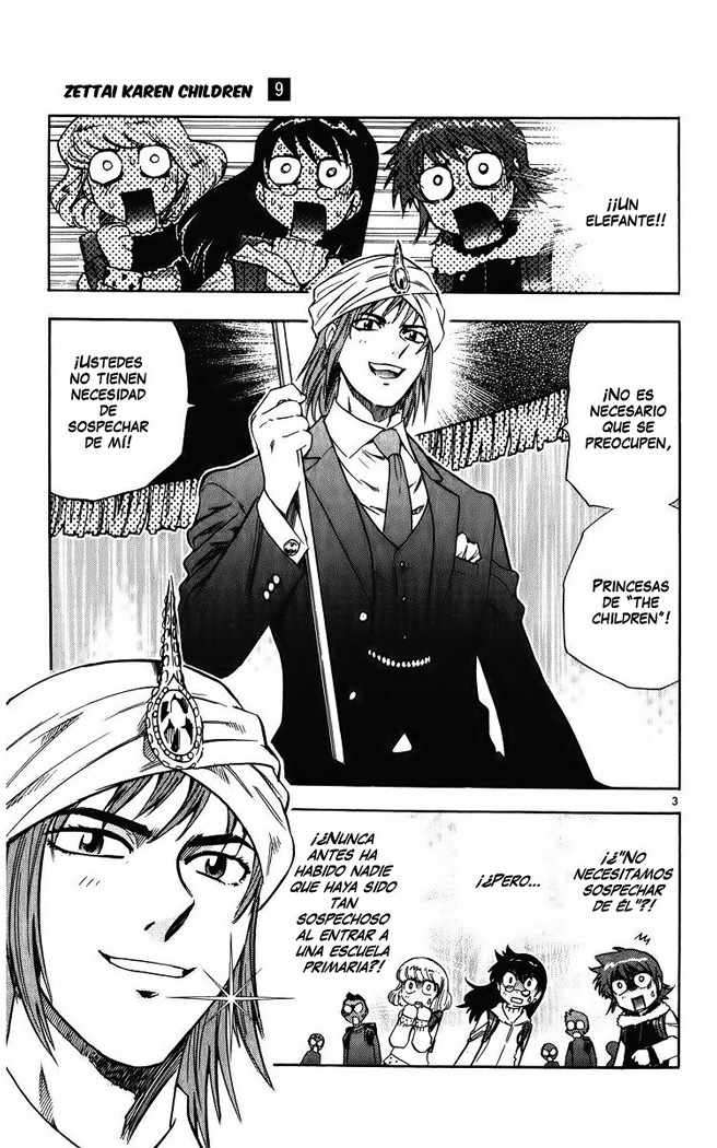 Zettai Karen Children Capitulo 81 página 3