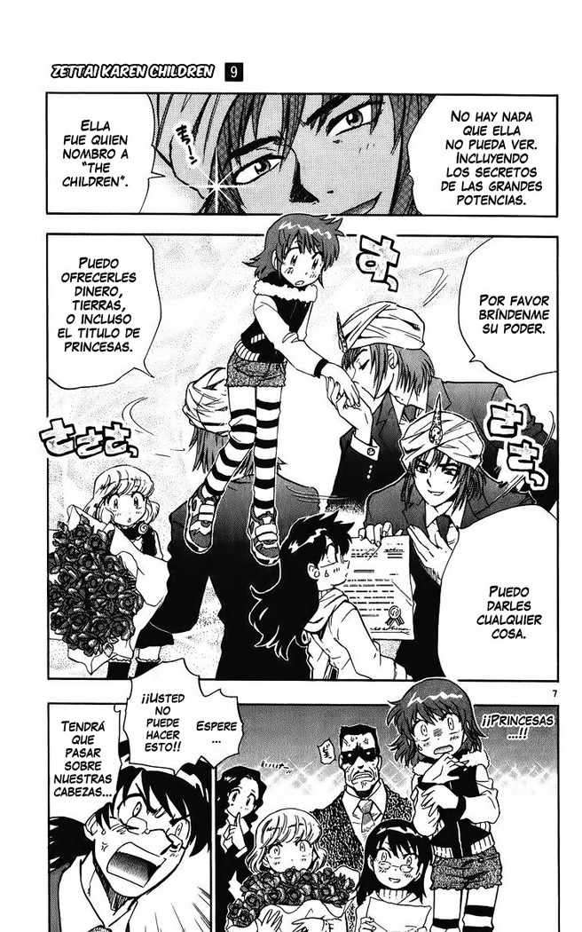 Zettai Karen Children Capitulo 81 página 7