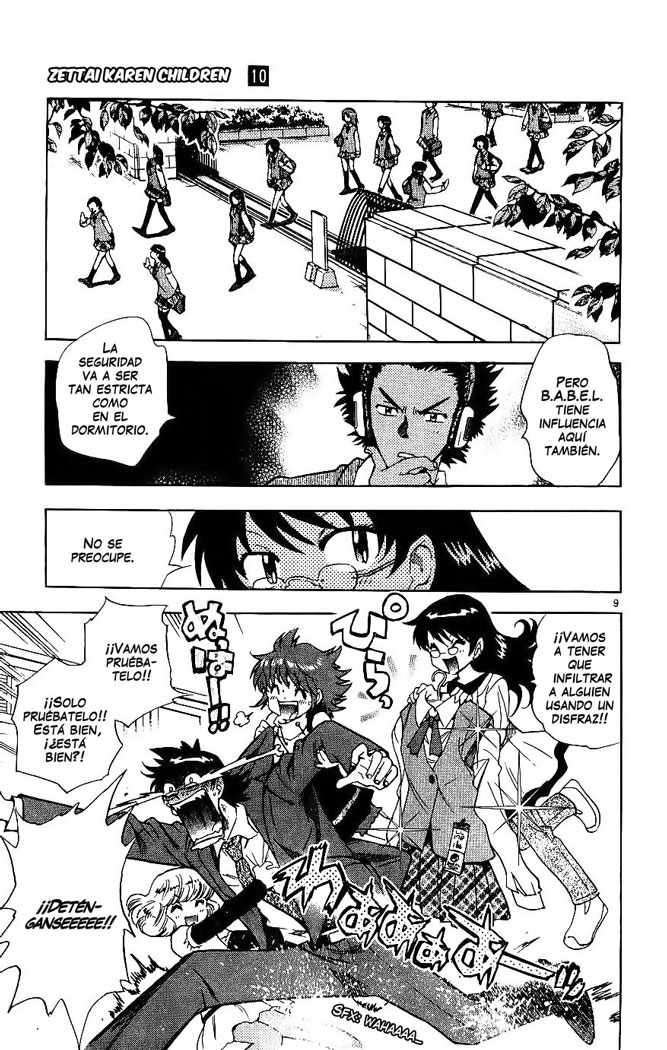 Zettai Karen Children Capitulo 87 página 10