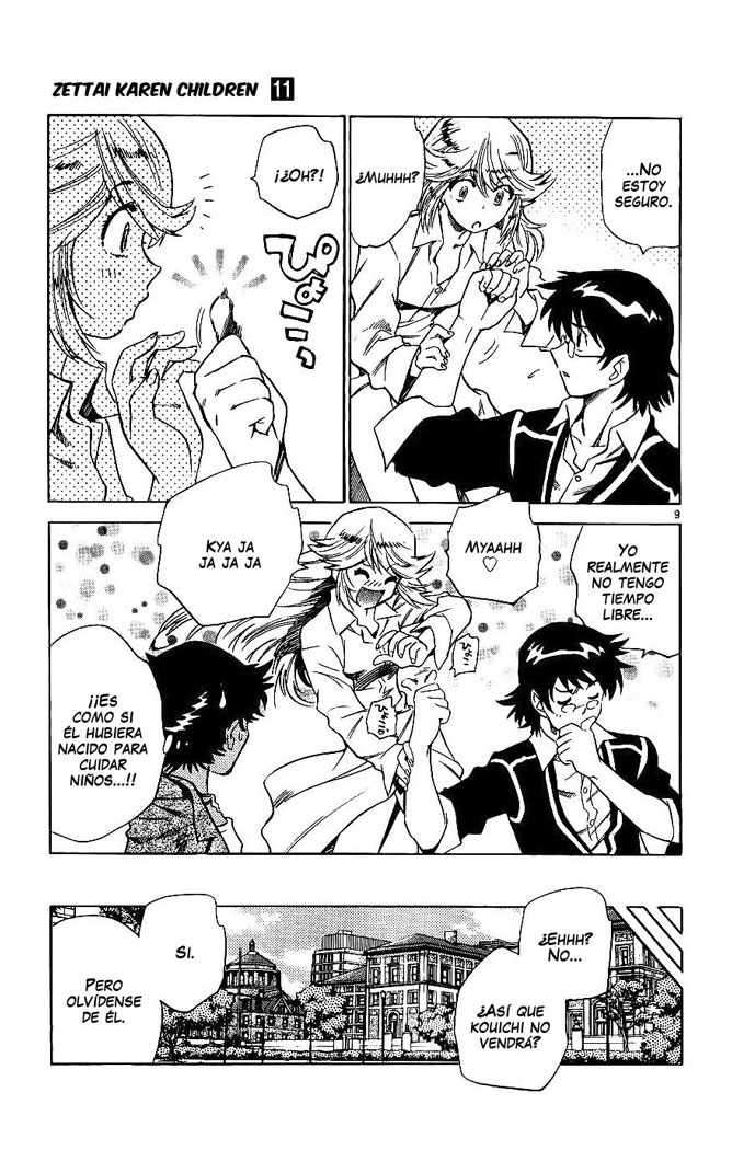 Zettai Karen Children Capitulo 95 página 10