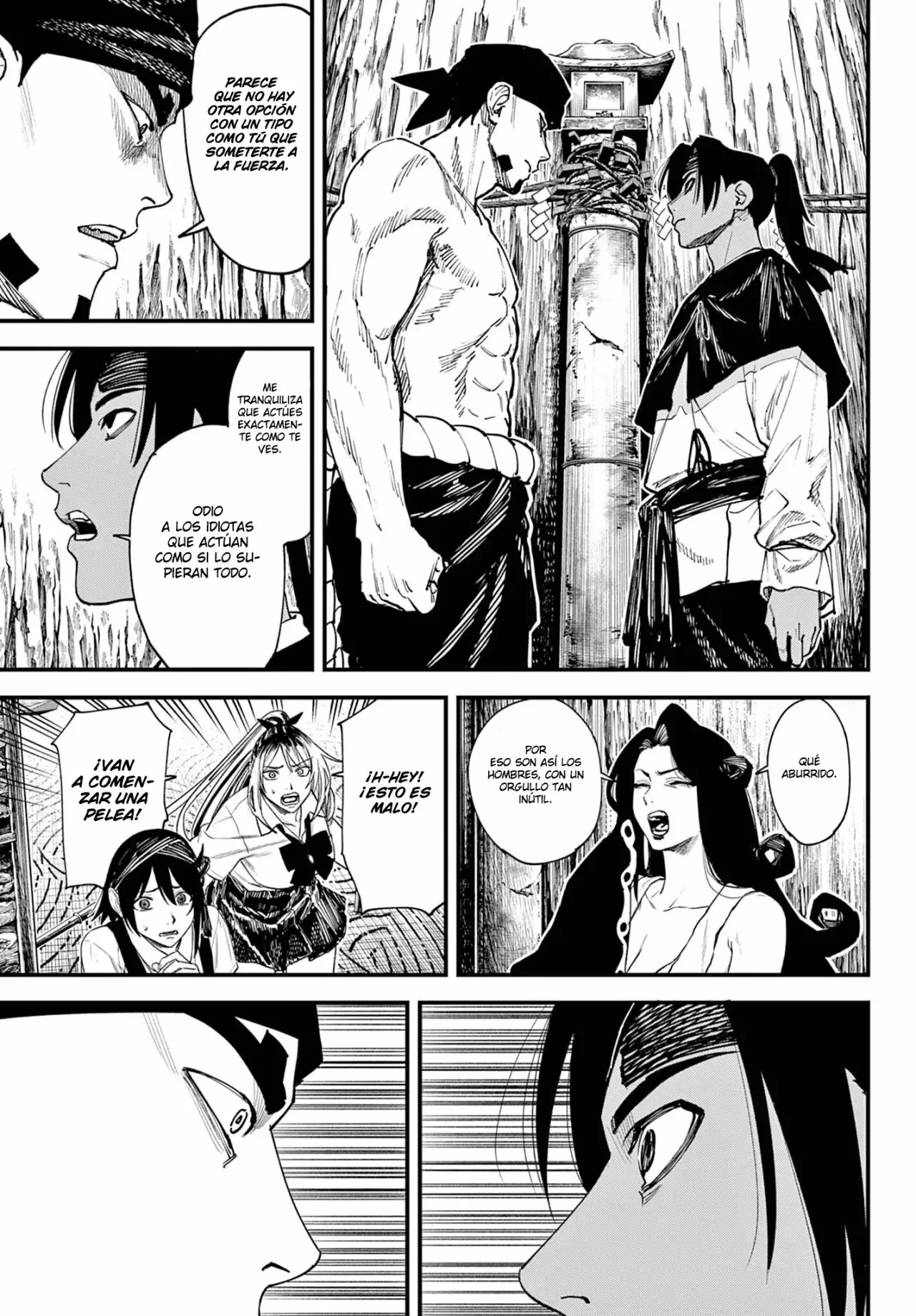 agakimi chiruramu Capitulo 4: Niños del los dioses de la guerra página 7