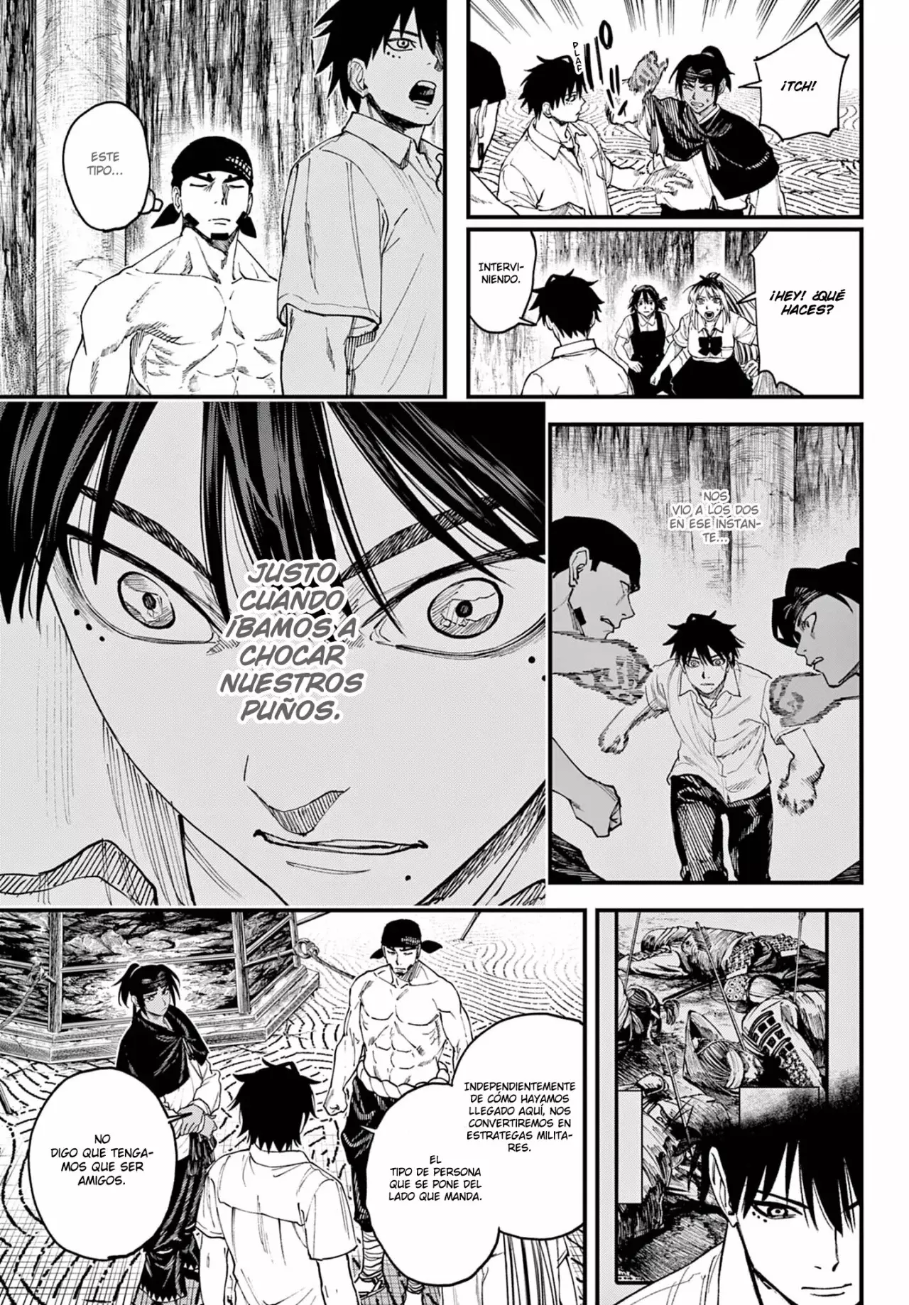 agakimi chiruramu Capitulo 4: Niños del los dioses de la guerra página 9