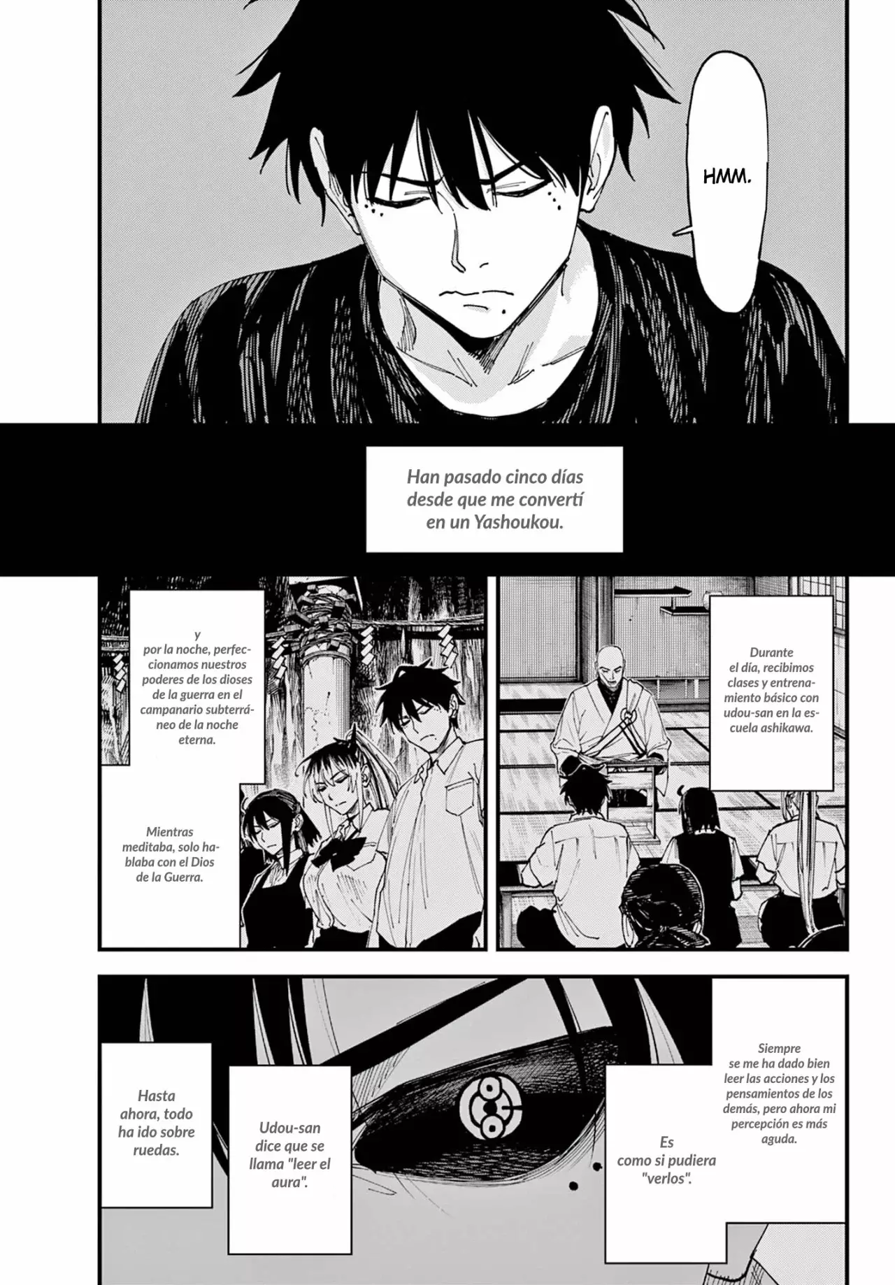 agakimi chiruramu Capitulo 5: La primera batalla de yashoukou página 4