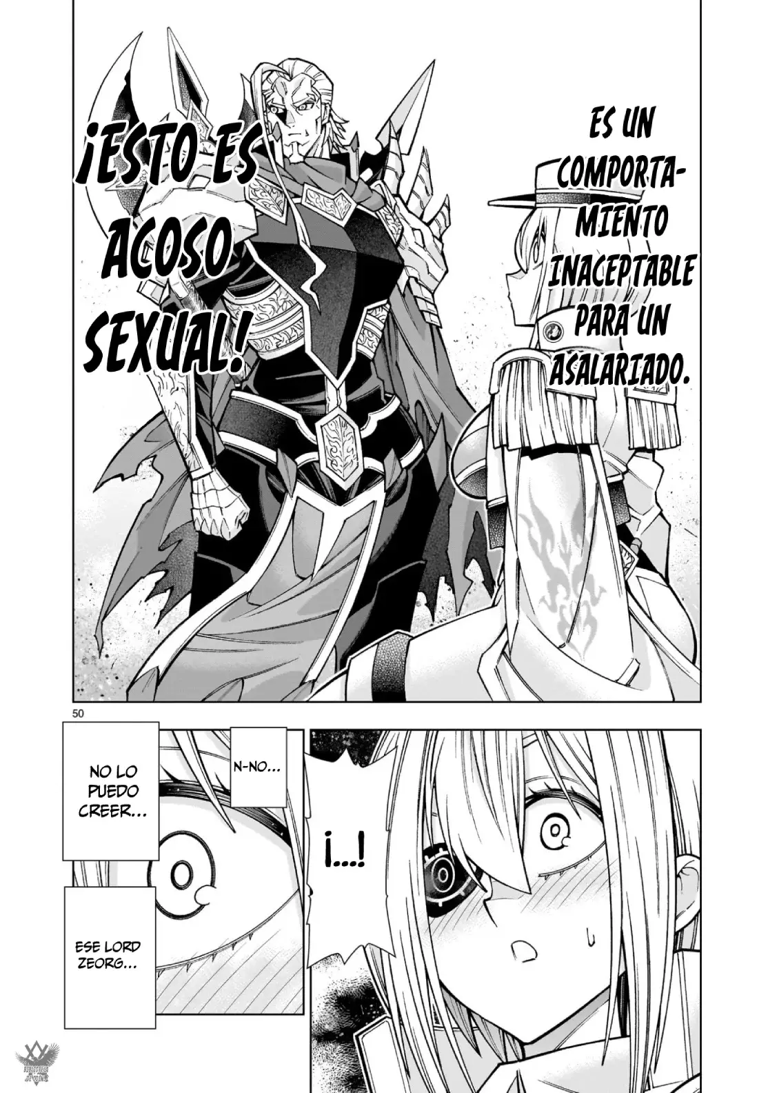 Kizuitara Musou Game No Akuyaku Shougun Datta Ken. ~Hametsu Route Wa Bucchikowasu~ Capitulo 1: Reencarnación del Asalariado. página 50