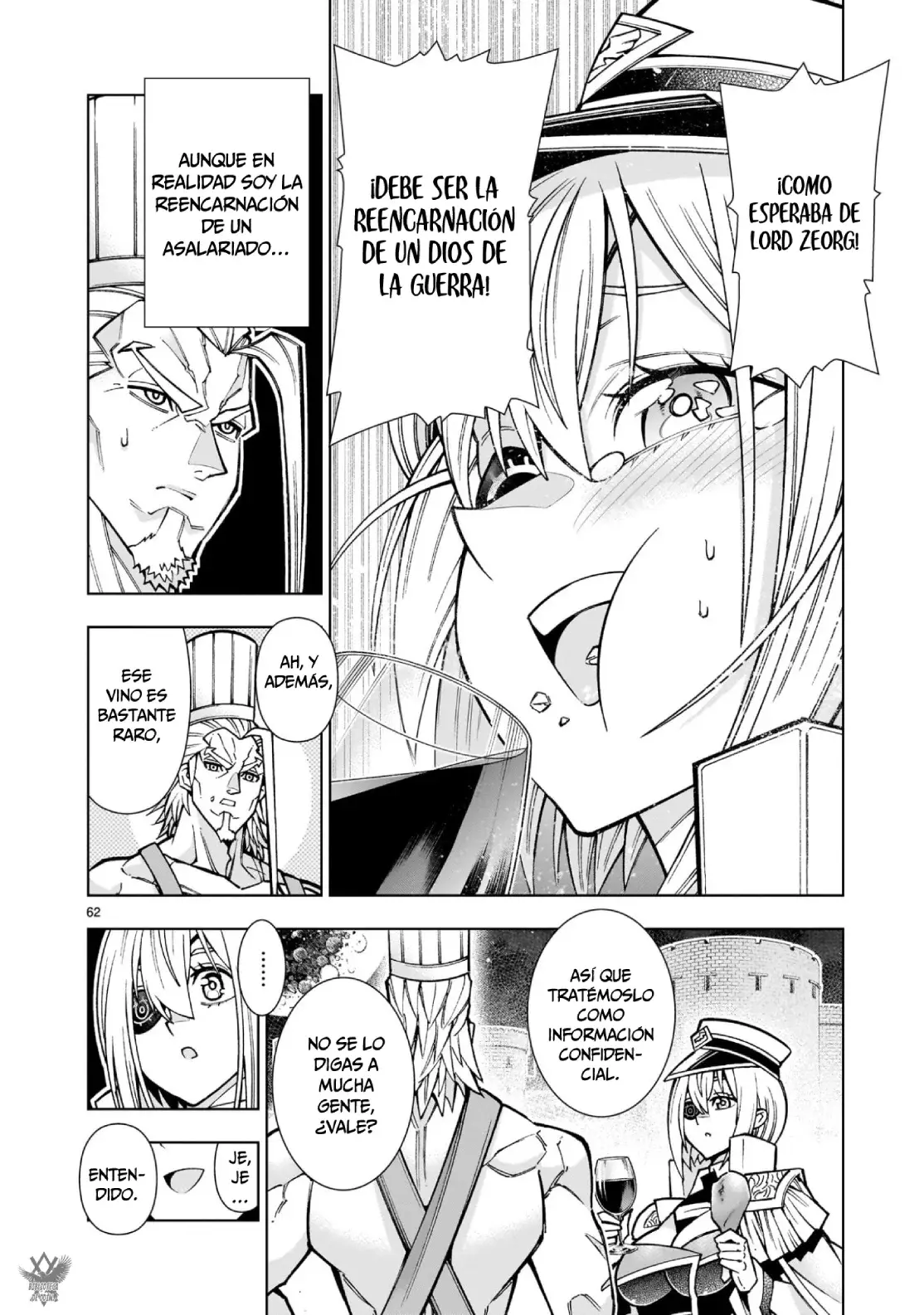 Kizuitara Musou Game No Akuyaku Shougun Datta Ken. ~Hametsu Route Wa Bucchikowasu~ Capitulo 1: Reencarnación del Asalariado. página 62