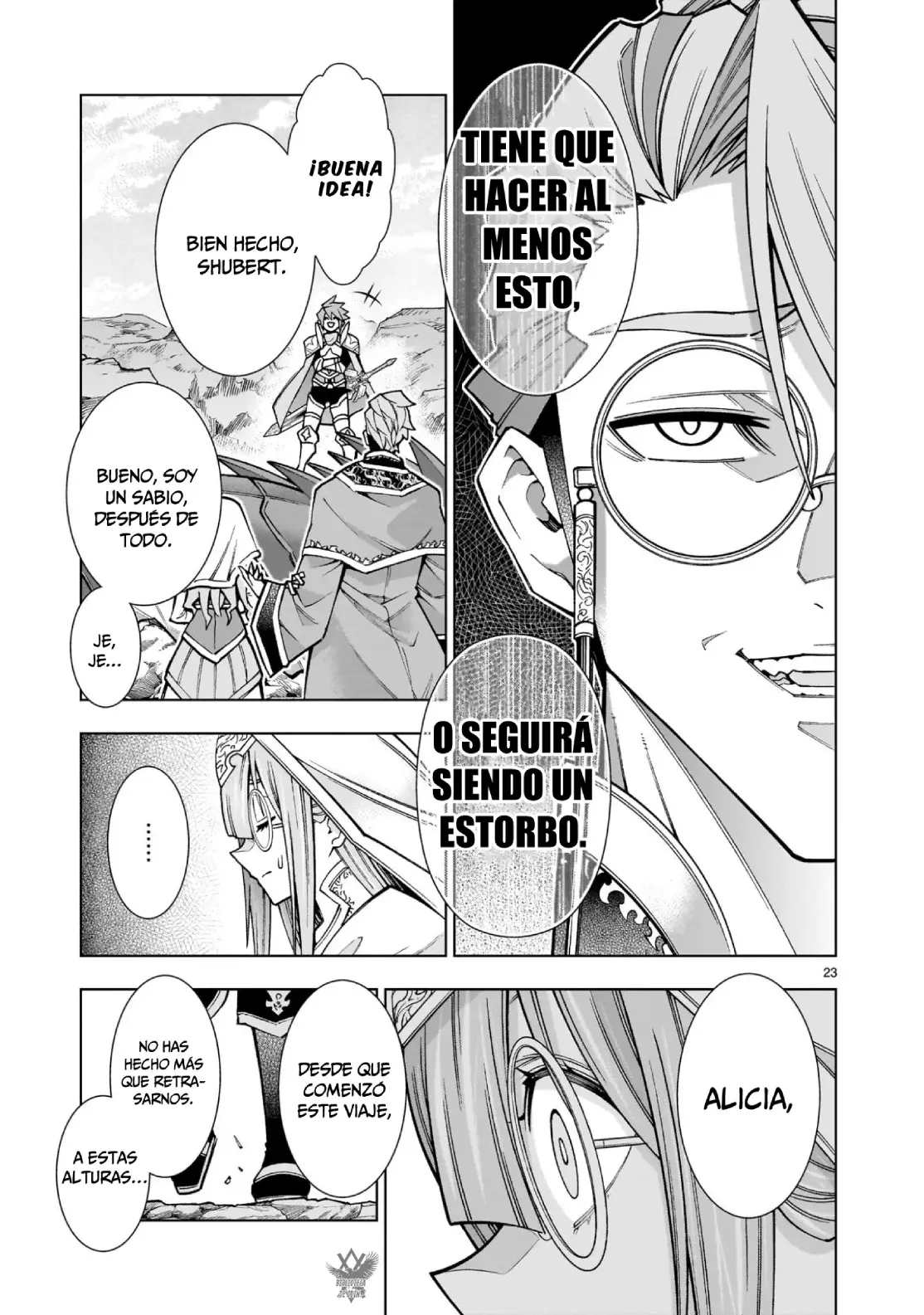 Kizuitara Musou Game No Akuyaku Shougun Datta Ken. ~Hametsu Route Wa Bucchikowasu~ Capitulo 2.2: El Espíritu de Servicio. Parte 2 página 25