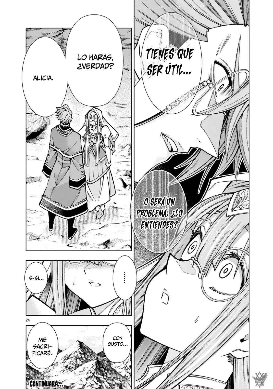 Kizuitara Musou Game No Akuyaku Shougun Datta Ken. ~Hametsu Route Wa Bucchikowasu~ Capitulo 2.2: El Espíritu de Servicio. Parte 2 página 26