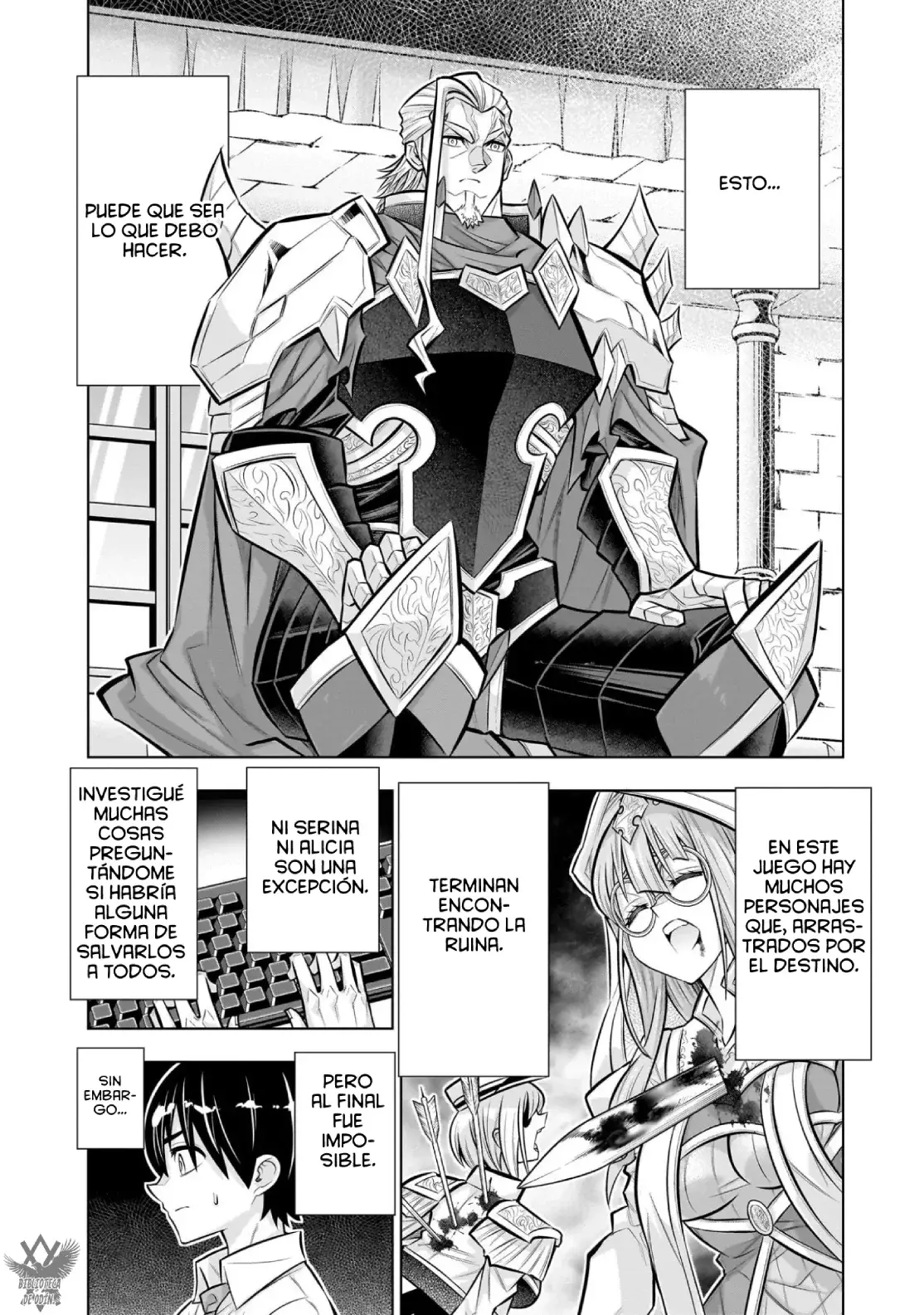 Kizuitara Musou Game No Akuyaku Shougun Datta Ken. ~Hametsu Route Wa Bucchikowasu~ Capitulo 6.3: “Una Serie De Reencarnaciones.” Parte 2. página 17