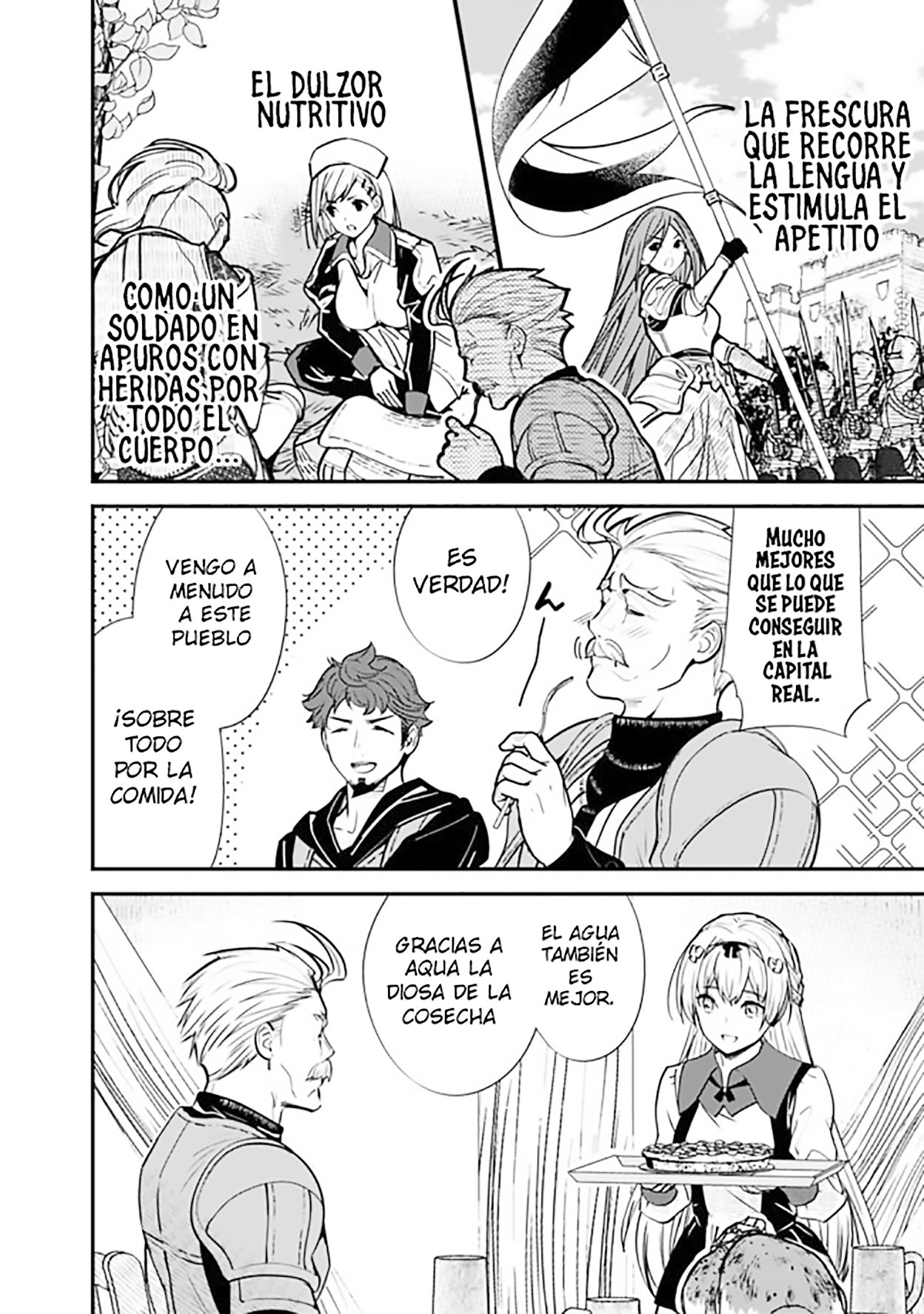 El antiguo héroe quiere una vida tranquila Capitulo 7: El antiguo héroe se reúne con el comandante general página 10