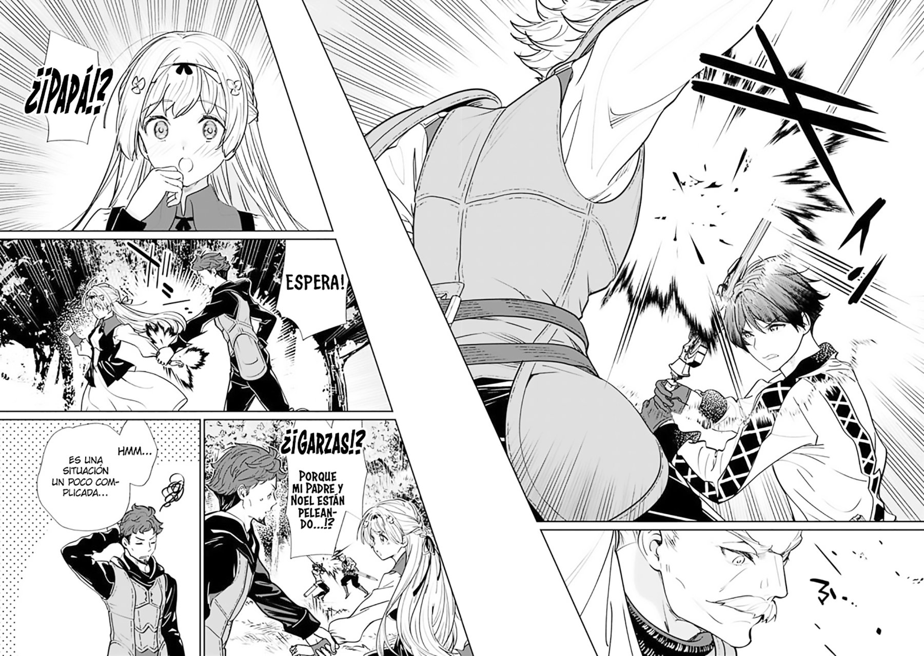 El antiguo héroe quiere una vida tranquila Capitulo 7: El antiguo héroe se reúne con el comandante general página 3