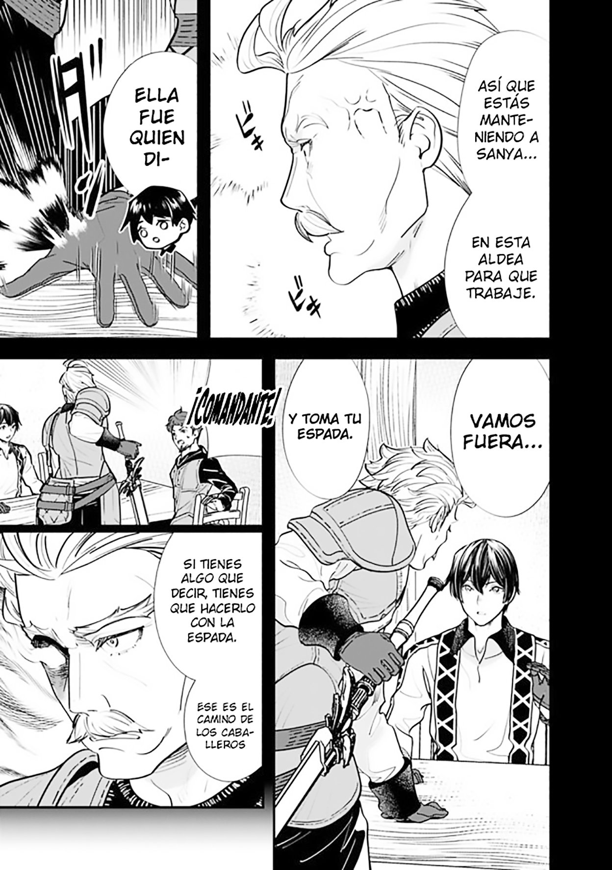El antiguo héroe quiere una vida tranquila Capitulo 7: El antiguo héroe se reúne con el comandante general página 5